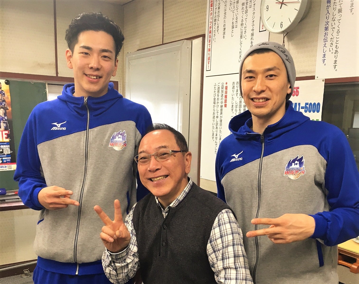 8下山 大地選手と＃81下田 悠介選手がラジオ生出演します